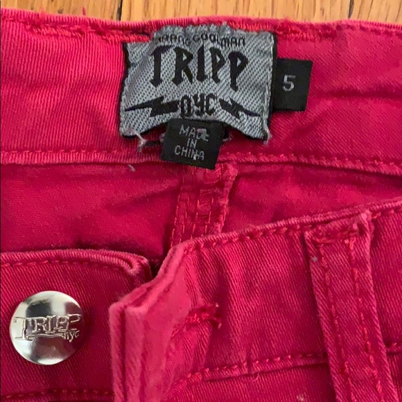 Hot Pink skinny jeans from TRIPP - Picture 2 of 3